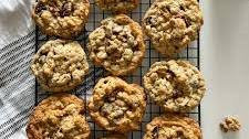 Tart Cherry, Walnut, Oatmeal Cookies