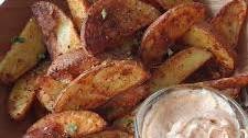 Tasty Cajun Potato Wedges
