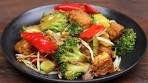 Tempeh recipe (vegan) | Easy stir fried vegetables | Tempeh ...