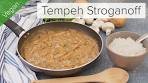 Tempeh Stroganoff | Vegan recipe