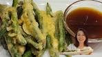 Tempura Fried Green Beans With a Tasty Dipping Sauce