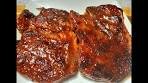 TENDER FLAVORFUL BBQ PORK STEAKS