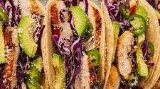 Tequila-Lime Chicken Tacos