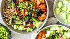 Teriyaki Salmon Rice Bowls