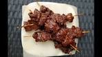 Teriyaki Sesame Beef Skewers