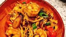 Teriyaki Shrimp Noodles