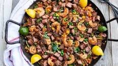 Texas-Style Surf & Turf Paella