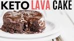 The 2 Minute Easy Keto Lava Cake - SUGAR FREE!