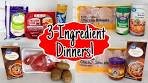 The BEST 3-Ingredient Recipes | QUICK & EASY DINNER ...