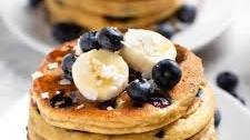 The Best Blueberry Protein Pancakes