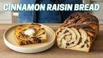 THE BEST CINNAMON RAISIN BREAD with a Twist (literally)