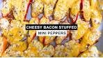 The BEST Cream Cheese Stuffed Mini Peppers with Bacon ...