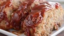 The Best Glazed Meatloaf