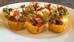 The BEST Mini Taco Cups Appetizer : Perfect for Game Day ...