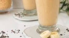 The Best PB2 Smoothie - High Protein Peanut Banana