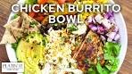 The EASIEST Chicken Burrito Bowl | Taco Salad | Everyday ...