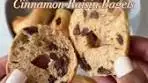 The EASIEST homemade cinnamon raisin bagels, but make ...
