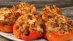 The Perfect Seafood Stuffed Bell Peppers | How To Make ...