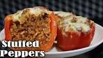 The Perfect Stuffed Bell Peppers| How To make stuffed bell ...