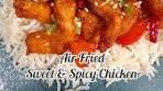 This air fried sweet and spicy chicken is an absolute winner ...