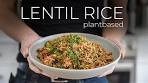 This one pot Lentil Rice Recipe will PAN OUT AMAZING