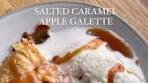 This quintessentially autumnal salted caramel apple galette ...