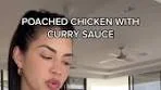 This recipe is 🤤🤤 Poached Chicken With Curry Sauce, full ...