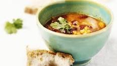 Three Bean Soup With Vegetables and Pasta Recipe