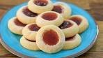 Thumbprint Cookies | Jam Cookies Recipe