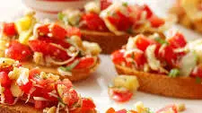 Tomato & Artichoke Bruschetta