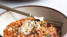 Tomato Basil Risotto