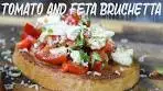 TOMATO FETA BRUSCETTA RECIPE | EASY BUT EPIC ...