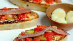 Tomato, Mayo & Anchovy Bruschetta…simple but SO good ...
