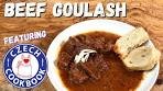 Traditional Beef Goulash Recipe with Czech Bread Dumplings ...