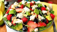 Triple Berry Summer Salad