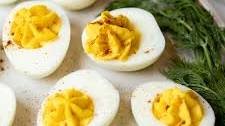 Truffle Devilled Eggs