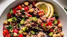 Tuna Chickpea Salad