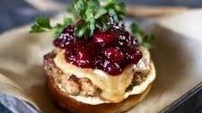 Turkey Burgers With Cranberry