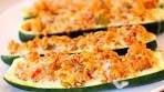 TURKEY STUFFED ZUCCHINI BOATS | Clean & Delicious®