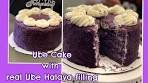 UBE CAKE WITH REAL UBE HALAYA FILLING