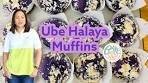 UBE HALAYA MUFFINS @BAKEWITHYAPI