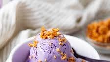 Ube Ice Cream (Purple Yam Ice Cream)