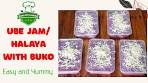 Ube jam/halaya with bukayong buko. Sobrang sarap na ...