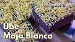 Ube Maja Blanca! Purple Yam Coconut Pudding! Majestic ...