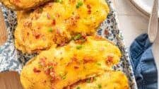 Ultimate Bacon and Cheddar Twice-Baked Potatoes