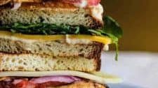 Ultimate Vegetarian Club Sandwich