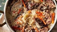 Uyghur Lamb Rice Pilaf