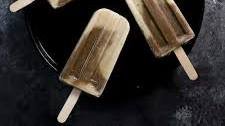 Vanilla and Chocolate Protein Popsicles