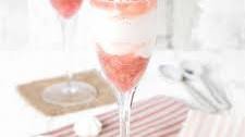 Vanilla and Rhubarb Syllabub