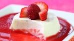 Vanilla Bean Panna Cotta with fresh berries sauce recipe ...